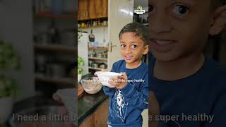 RAGI BANANA PANCAKE  Akshayakalpa organic akshayakalpaorganic organicproduce recipe [upl. by Adil]