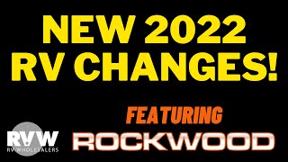 NEW 2022 RV Product  Brand New Feature Updates for Rockwood Campers [upl. by Dalton]