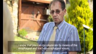 Video about TEspeechesophageal speech  René Laisney [upl. by Yrrol967]