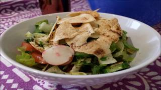 Fattoush Salad in 1 min  فتوش [upl. by Waers220]