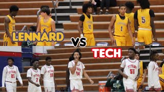 HIGH SCHOOL BASKETBALL  TAMPA BAY TECH TITANS VS LENNARD LONGHORNS  1262023 [upl. by Cousins183]