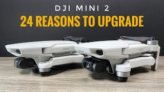 DJI Mini 2 vs Mavic Mini  24 Reasons To Upgrade [upl. by Ramoj972]