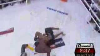 Johnnie Morton knocked out i k1 [upl. by Kcirde570]