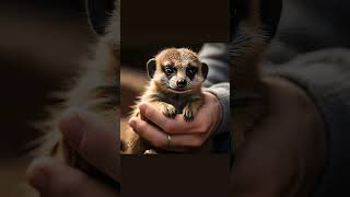 Meerkat in hand meerkat shortvideos animalvideos cute kangaroo seafood animals kangaroolove [upl. by Wenger]