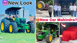 INDIA 1st John Deere 5075E 4×4 With biggest tyre Alliance 600No  New Car   Miss u Nishu bhai 🥺💔 [upl. by Alis259]