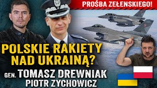 Ukraina chce pomocy Czy Polska będzie strzelać do rosyjskich rakiet — gen Tomasz Drewniak [upl. by Heyes]