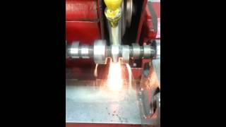 Camshaft Grinding Sbc Lt1 Solid Roller [upl. by Saihtam]