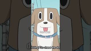 Dogs Part 4  Nichijou anime nichijou shorts [upl. by Aicitan]