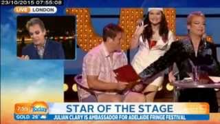 Julian Clary on The Today Show  Channel 9 [upl. by Drucilla]