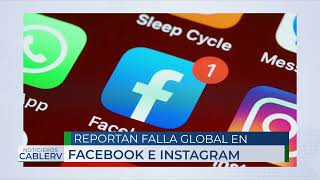 Reportan este 5 de marzo una falla mundial en Facebook e Instagram [upl. by Alessig]