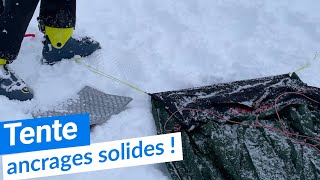 Comment amarrer ta tente de bivouac  bases et noeuds [upl. by Wassyngton]