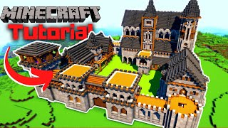 TUTORIAL  CASTILLO DEFINITIVO para MINECRAFT SURVIVAL  PARTE 1 [upl. by Schreck]