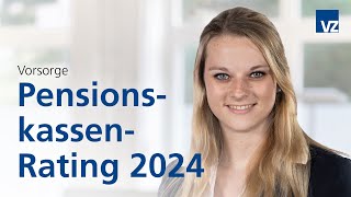 VZStudie PKRating 2024 – Pensionskassen im Vergleich [upl. by Glialentn]