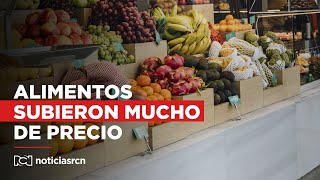 Los alimentos en Colombia que están carísimos [upl. by Aerdnac597]