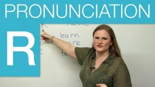 Pronunciation  How to make the R sound in English [upl. by Howund68]