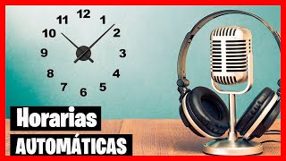 ✅Como poner SEÑALES HORARIAS AUTOMÁTICAS en tu RADIO📻🕛  🔴software PARA SEÑALES HORARIAS GRATIS🔴 [upl. by Riada]