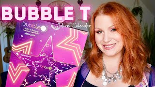 BUBBLE T ADVENT CALENDAR 2020 FULL UNBOXING  24 DAY ULTIMATE STAR [upl. by Nossah]