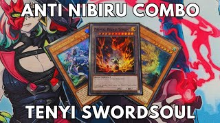 Tenyi Swordsoul Anti Nibiru Combo Tutorial February 2024 TCG Yugioh [upl. by Matthaus]