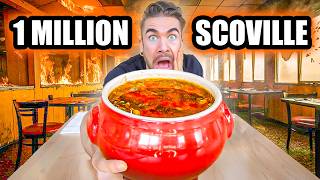 THE SPICIEST DUMPLING SOUP CHALLENGE I HAVE EVER SEEN 12 Million Scoville  Joel Hansen [upl. by Knorring]