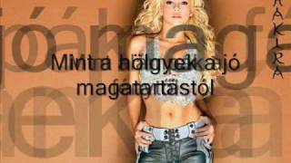 Shakira Underneath your clothes magyar [upl. by Votaw]