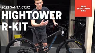 2022 SANTA CRUZ HIGHTOWER R KIT  BEST ALL ROUND ENTRY LEVEL CARBON BIKE  VPP SUSPENSION [upl. by Corena]