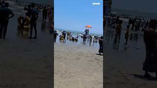 Coxs Bazar Sea beach Sungondha Point 2024 touristattraction travel tour dhaka viralreels [upl. by Nosirrag]