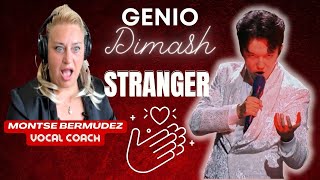 🌎 STRANGER  DIMASH  Vocal Coach reacción y análisis  OBRA MAESTRA llena de EFECTOS VOCALES [upl. by Netsriik]