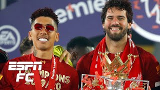 Roberto Firmino talks Liverpool title goal celebrations amp relationship with Jurgen Klopp  ESPN FC [upl. by Essa]