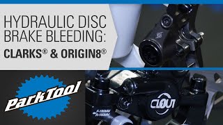 How to Bleed Hydraulic Brakes  Clarks® and Origin8® [upl. by Anawk465]