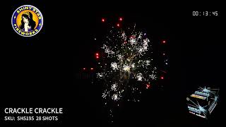 SH5195 CRACKLE CRACKLESHINY STAR FIREWORKS [upl. by Ruffina970]