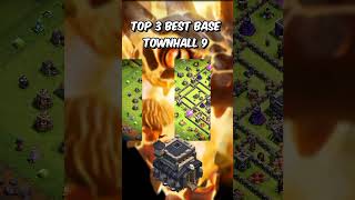 th9 baseTop 3 best bases Clash of clans [upl. by Edahc508]