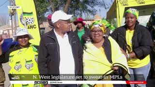 North West legislature set to swearin MPLs [upl. by Elery]