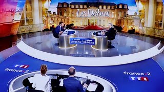 Débat MacronLe Pen  qui a remporté le duel de lentredeuxtours [upl. by Noiztneb]