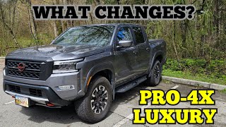 Full Review Of My New 2023 Nissan Frontier Pro4x Luxury THIS IS WHAT YOU GET [upl. by Colene]