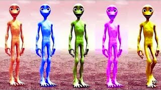 Wrong Heads DAME TU COSITA and PATILA Alien Green El Chombo Dance CHALLENGE hebek [upl. by Zerline515]