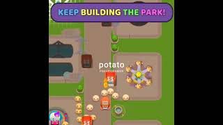 Overcrowded Tycoon game ads 4 Build your Park [upl. by Ardnuhs]