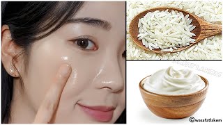 Japanese rice mask for Skin Whitening  A magic recipe to lighten the skin in a short time [upl. by Aisirtap]