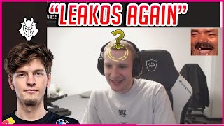 Jankos Leaks Mikyx Joining G2  Jankos Clips [upl. by Bambi]