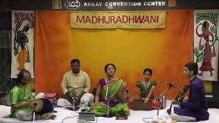 Madhuaradhwani’s Music Festival 2023  Keerthana Sriram Vocal [upl. by Aynod]