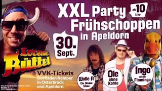 Wolle P beim XXL Frühschoppen in Meppen  Apeldorn 2018 [upl. by Henrietta]