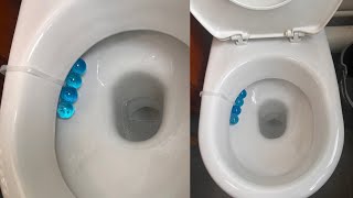 How to use Bloo Brilliant Gel Arctic Ocean WC block Toilet block [upl. by Annahsirhc]