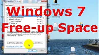 Free up wasted disk space from Windows Update  WINSXS folder   Windows 7 Tutorial [upl. by Anaeco]