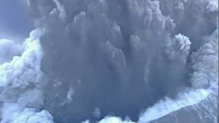 Spectacular footage from above the volcanic crater [upl. by Thill]