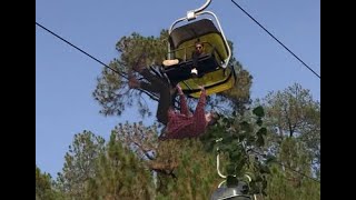 chair lift falls  safe zone chair lift  chair lift how to  visit in pakistan TodayPeople [upl. by Audette]