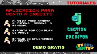 Software de Venta a Crédito y Préstamos Personales  Control Total de pagos y planes de pago [upl. by Ahsikad621]