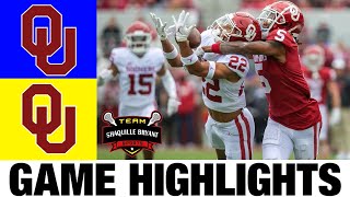 Team Red vs Team White Highlights  2024 Oklahoma Football Spring Game [upl. by Atneciv830]