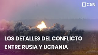 LOS DETALLES DEL CONFLICTO ENTRE RUSIA Y UCRANIA [upl. by Lillith]