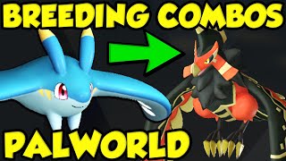 HUGE PALWORLD BREEDING DISCOVERIES  PALWORLD BREEDING COMBINATION GUIDE [upl. by Leeban252]