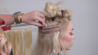 How long does it take to remove beaded weft hair extensions [upl. by Aimaj]