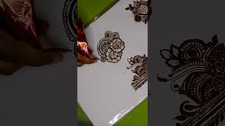 Floral Mehndi Tutorial  Perfect for Weddings amp Eidmehandi [upl. by Euginomod]